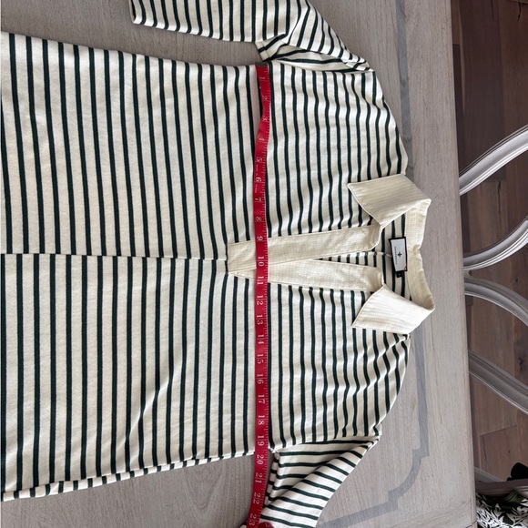 Tuckernuck Green Stripe Ashton Knit Polo Dress NWOT - Picture 8 of 10